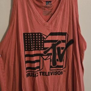 Torrid Coral MTV Graphic Tank Top